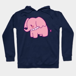 Pretty Pink Elephant Hoodie